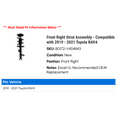 thumbnail image 2 of Front Right Strut Assembly - Compatible with 2019 - 2021 Toyota RAV4 2020, 2 of 2