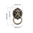 thumbnail image 2 of Caj?n Perillas - 2.68" 6uds Metal Puerta Tiradores Tocador Manijas para Armario Maleta Mueble Reemplazo con Montaje Tornillos, Bronce Unique Bargains tiradores para armarios y muebles, 2 of 5