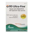 thumbnail image 1 of Aguja BD Ultra Fine para dispositivo de inyección tipo pluma 4 mm 10 pzas, 1 of 2