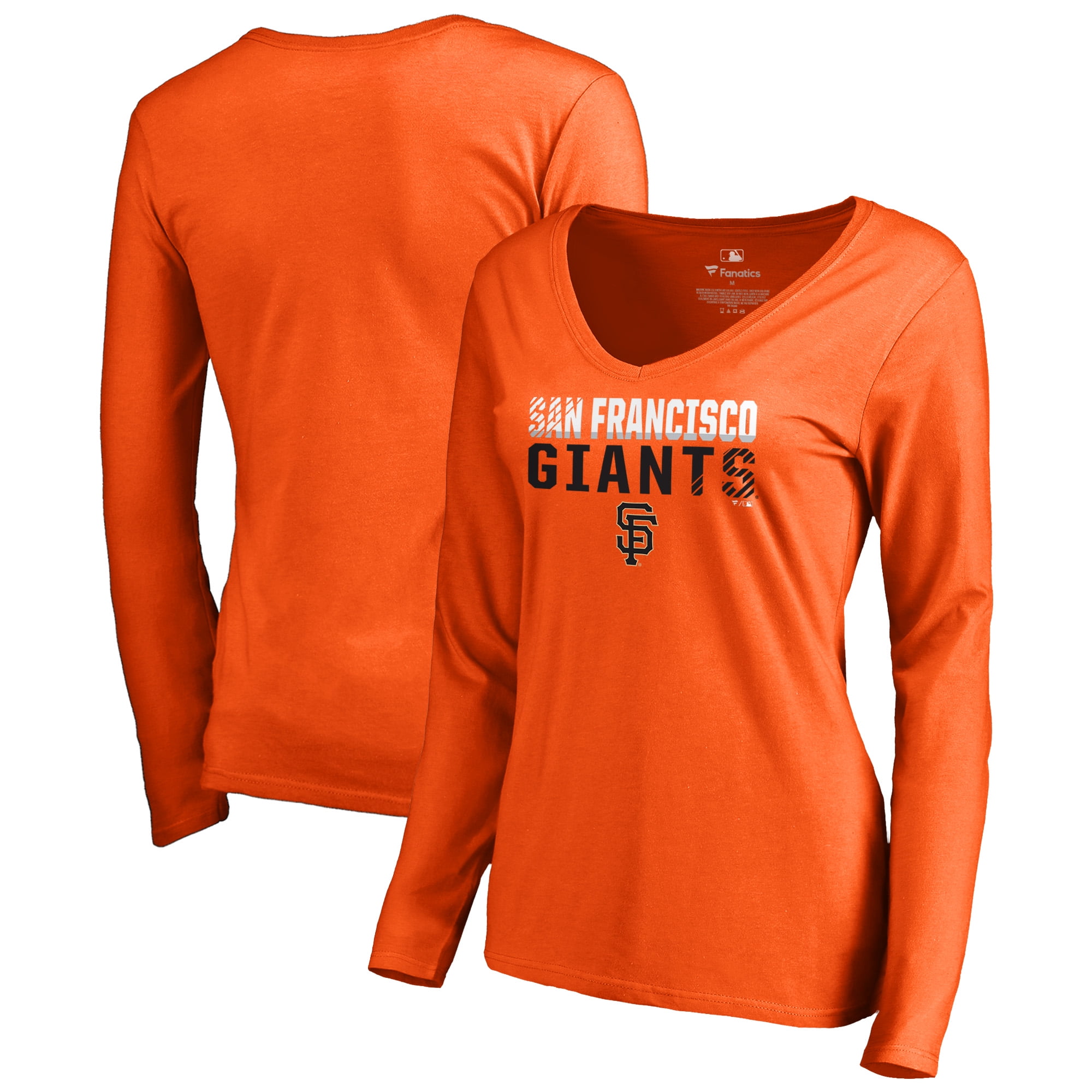 San Francisco Giants Fanatics Branded Womens Fade Out Long Sleeve T