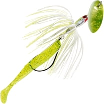 Panther Martin PMHR_15WR_CWH HulaRunner Saltwater & Freshwater Fishing Spinning Lure - Chartreuse White Holo - 15WR (5/8 oz)