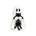 thumbnail image 2 of Halloween Decor, Ghost Halloween Decor, Black Cat Halloween Decor, Cute Halloween Figurine, 6X4.5 Inch Spooky Mantle Desktop Accent for Home Party, 2 of 5