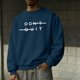 thumbnail image 1 of Ceisia Men Solid Color Long Sleeve Stand Up Collar Button Casual Gift Daily Outdoor Fashion Hoodie Top, 1 of 6