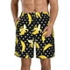 thumbnail image 1 of Fotbe Banana Trajes de Baño Estampados para Hombre, Shorts de Verano de Secado Rápido, Ropa de Playa, Bañadores-Small, 1 of 6