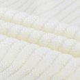 thumbnail image 5 of PiccoCasa 2PCS 100% Cotton Ribbed Hand Towels 13" x 29" Quick Dry Pearl White, 5 of 7