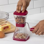 Premium Kitchen Gadgets Manual Nut Chopper with Non-Skid Base and Adjustable Settings