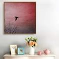thumbnail image 2 of IDEA4WALL Framed Canvas Wall Art Flying Birds in the Colorful Sky, 2 of 4