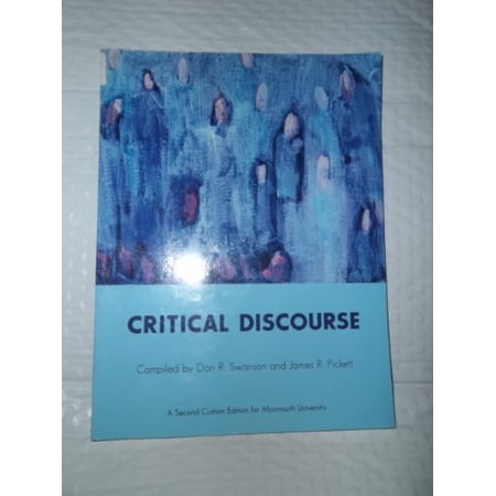 Pre-Owned Critical Discourse 9780536292773 0536292779 Paperback 2nd edition