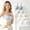 A-5 pack, variant on Sports Padded Training Bra for Girls Cotton Crop Cami Wireless Light Adjustable