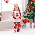 thumbnail image 6 of Odeerbi Christmas Pajamas For Family Matching Outfits Set Plaid Print Homewear Two-piece Child Set, 6 of 9
