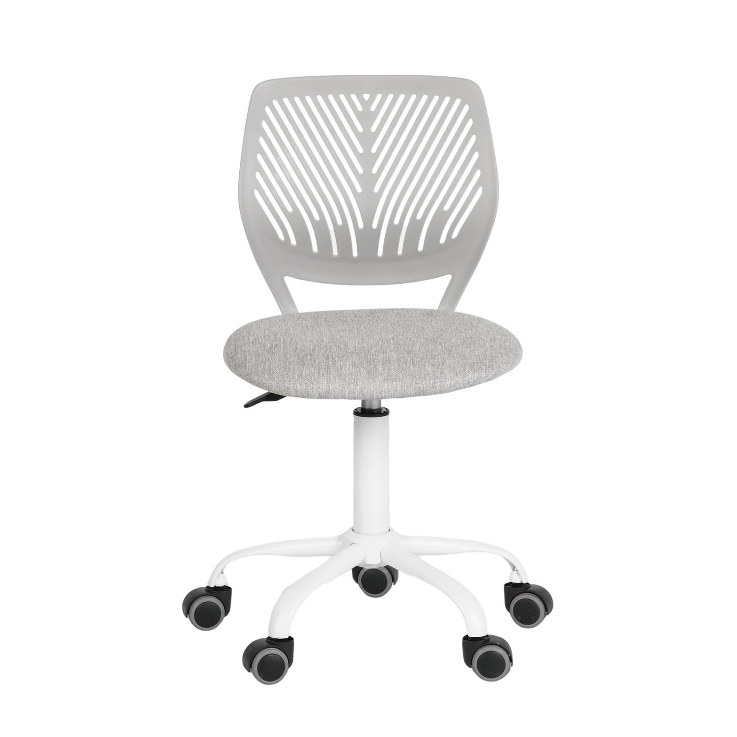 Chaise de bureau ergonomique pour enfant Homy Casa avec roulettes pivotantes et réglables en hauteur, structure robuste