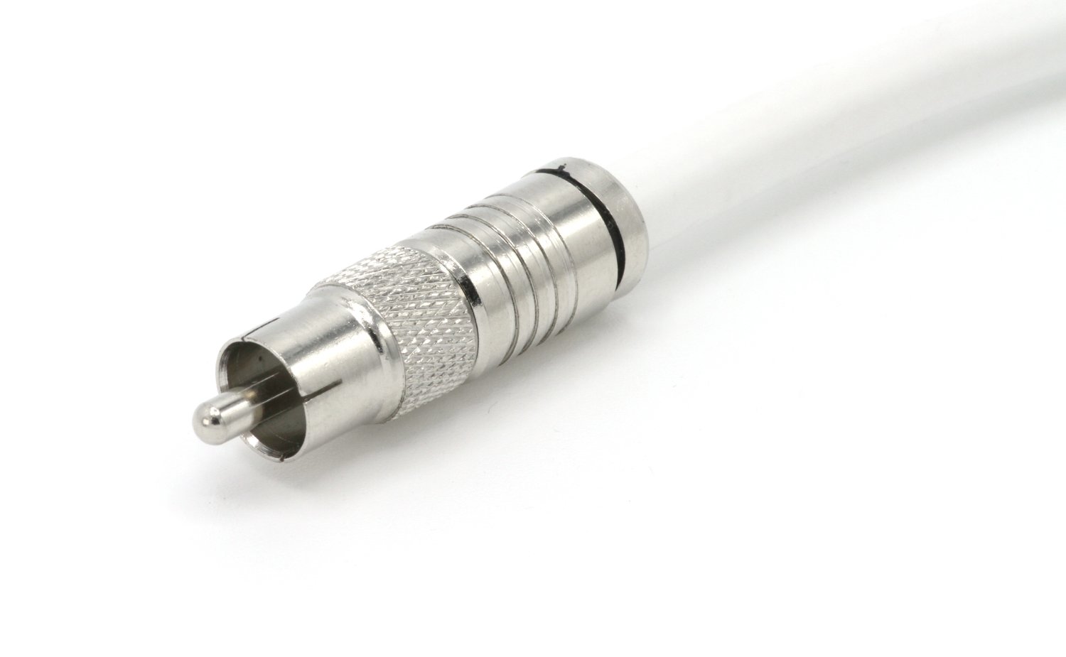 THE CIMPLE CO - White Digital Audio Coaxial Cable Subwoofer Cable - (S/PDIF) RCA Cable, 150 Feet - image 2 of 6