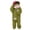 Dark Green&29#0714U, variant on AHMOMEI Big Mouth Monster Pajama Onesie for Adult Teen Funny Silly Wearable Onesie Fuzzy Sleepwear Green XXL (with Comb)