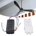 thumbnail image 1 of Reemplazo De Control Remoto De Ventilador De Techo, Kit De Control Remoto De Ventilador De Techo Universal Resistente, Liviano, Funciona Con Baterías Para Reparación, 1 of 7