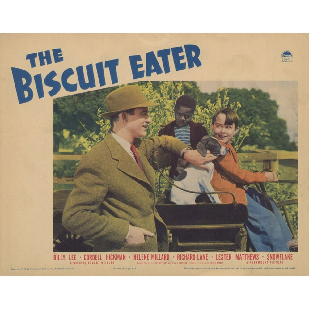The Biscuit Eater movie POSTER (Style F) (11" x 14") (1940)