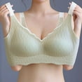 thumbnail image 5 of ZRBYWB Bras For Women Ladies Lace Edge Without Steel Ring Movement Seamless Gathering Adjustment Yoga Sleep Large Underwear Comfort Bra, 5 of 8