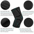 thumbnail image 4 of 2Pcs Knee Sleeve Compression Brace Support For Sport Joint Pain Arthritis Relief, 4 of 12