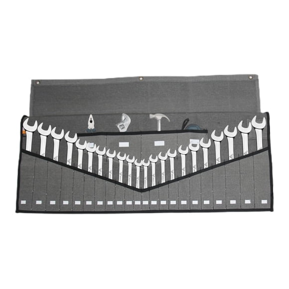 Organizador enrollable para llaves BULL TOOLS, rollo para llaves de 26 bolsillos