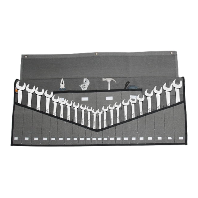 Organizador enrollable para llaves BULL TOOLS, rollo para llaves de 26 bolsillos