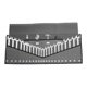 thumbnail image 1 of Organizador enrollable para llaves BULL TOOLS, rollo para llaves de 26 bolsillos, 1 of 8