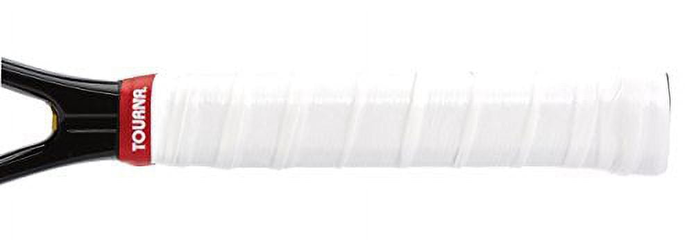 Tourna Tac Wet Feel Griffbänder – 2er Pack, Weiß, Für Klebrigen, Nassen Griff Am Schläger