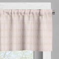 thumbnail image 5 of Ambesonne Blush Pink Valance & Curtain, Modern Diamond Check, 55"x30", Pale Mustard and Blush, 5 of 7