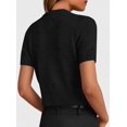 thumbnail image 2 of Cardigan PRETTYGARDEN Mujer Verano Manga Corta Negro, 2 of 6