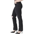 thumbnail image 3 of PAIGE womens  Knockout Onyx Cloud Destructed Jean, 33, 3 of 5