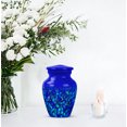 thumbnail image 7 of JAGASY Blue Urn for Ashes Adult Male & Female - Small Urns for Human Ashes Keepsake - Miniature Cremation Urns for Mother - Tiny Urn for Mom & Dad - (3 Inch), 7 of 7