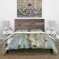 thumbnail image 2 of Designart 'White Birch Forest II' Farmhouse Duvet Cover Set, 2 of 4