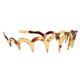 thumbnail image 1 of 2xPhenovo Band Diadema Dentada Mujeres Hombres Niñas Accesorio Para El Cabello 5 Un tamaño Yinane Diadema de mujer, 1 of 7