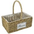 thumbnail image 1 of Cesta tejida a mano, maceta tejida de paja para flores, maceta para plantas de interior y exterior, suministros para el hogar, 1 of 7