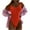 Couleur Fluorescente, variante sur Maillot de Bain une Pièce Mode Couleur Fluorescente à Vagues Froissées pour Femmes