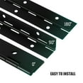 thumbnail image 3 of OFFIGAM 6-Pack Black Metal Piano Hinges Heavy Duty Door Cabinet Hardware, 3 of 8