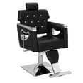 thumbnail image 1 of QinaQin Chaise de Barbier Inclinable Hydraulique - Chaise Longue de Salon en Cuir Pu avec Coussin en Mousse Haute Densité - Hauteur Réglable, Rotation à 360°, Appuie-Tête et Repose-Pieds Réglables, 1 of 8