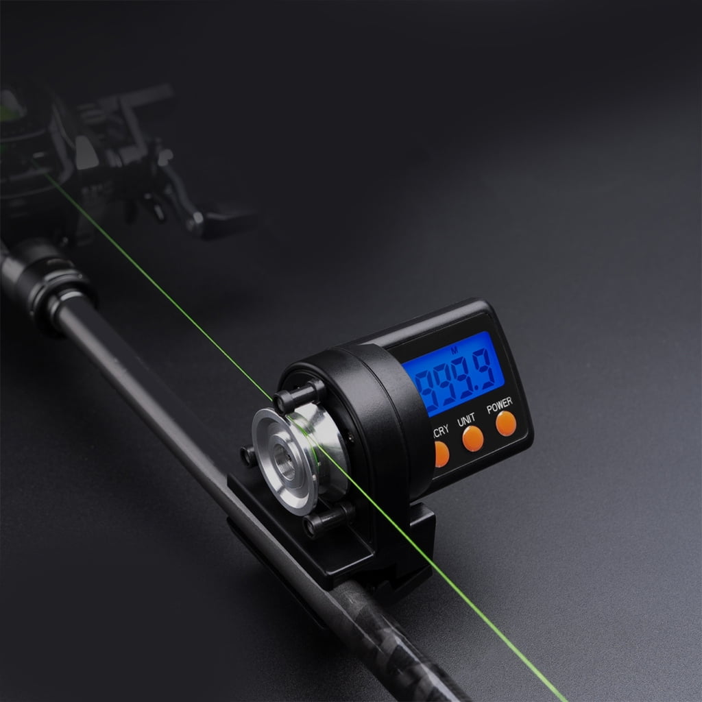 Precisions Fishing Line Meter With Auto Shutdown And Bidirectional Measurement