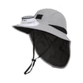 thumbnail image 6 of Summer Solar Powered Cooling Fan Safari Hat with UPF 50+ UV Protection Wide Brim Outdoor Fishing Headwear Beige, 6 of 7
