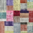 thumbnail image 1 of Ahgly Company Machine Washable Indoor Square Contemporary Raspberry Purple Area Rugs, 8' Square, 1 of 7