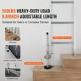 thumbnail image 5 of KFFKFF Ladder Leveler, 20-inch Metal, Supports 550lbs, Adjustable Tool for Ladders, Includes Storage, Simplifies Use on Uneven Terrain, Accessory for Extension Ladders, 5 of 9