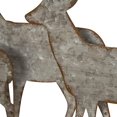 thumbnail image 4 of Decoración de mesa con diseño de reno navideño Glitzhome, 32,5 cm, metal, 4 of 12