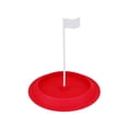 thumbnail image 2 of Golf Putting Cup Indoor Use, All-Direction Silicone Golf Putting Practice Aids Hole with Flag for Home Office Indoor Outdoor, 2 of 3