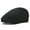 Black, variant on Stylish Mesh Baseball Cap Outdoor Sun Hat Breathable Polyester Foldable Peaked Hat Travel Accessory For Men Women
