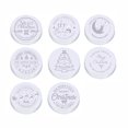 thumbnail image 1 of 9 Kit Festival Hand-Pressure Cookie Cake Moul d  with Christmas Pattern Stamps  Pastry Tool Maker Cutter, 1 of 8