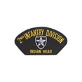 thumbnail image 1 of United States 2nd infantry Division Indian Head Patch, 1 of 2
