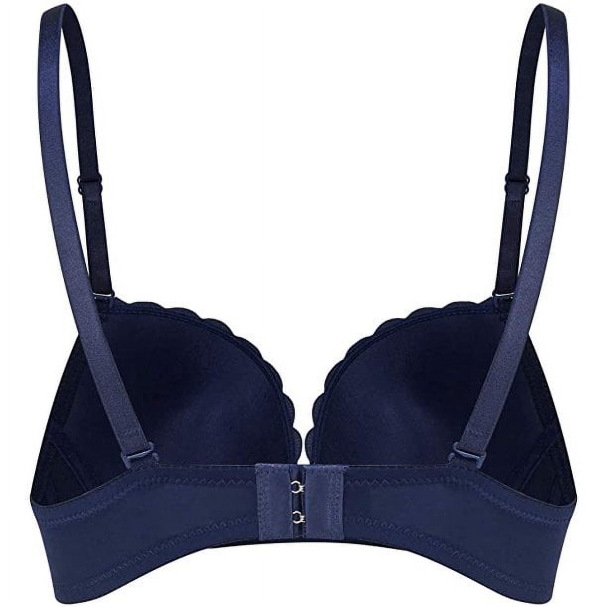 Buy 3 Pack Embroidered Bras - Navy - 40C in Bahrain - bfab