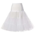 thumbnail image 4 of Landzoo One Layered Petticoat Underskirt Four Tier Soft For Poofy Skirt Support And Volume Enhancement Beautiful Cozy Women's Dress, 4 of 4