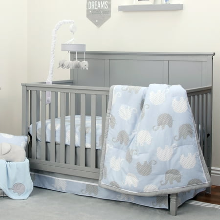 Upc 085214110721 Nojo Dreamer Collection 8pc Elephant Blue Grey