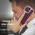 thumbnail image 6 of JTCASES for iPhone 11 Case, Hybird PC TPU Anti-slip, Shockproof  Bumper, Military Drop Resistant, Rugged Heacy Duty Full Body Protective Shell for iPhone 11, Slim Fit for Girls Men, Rose, 6 of 8