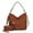 Cognac, variant on MKF Collection Jordina Vegan Leather Women's Shoulder Bag & Wristlet Wallet 2 pcs, Functional Purse Hobo Hanbag by Mia K - Wine