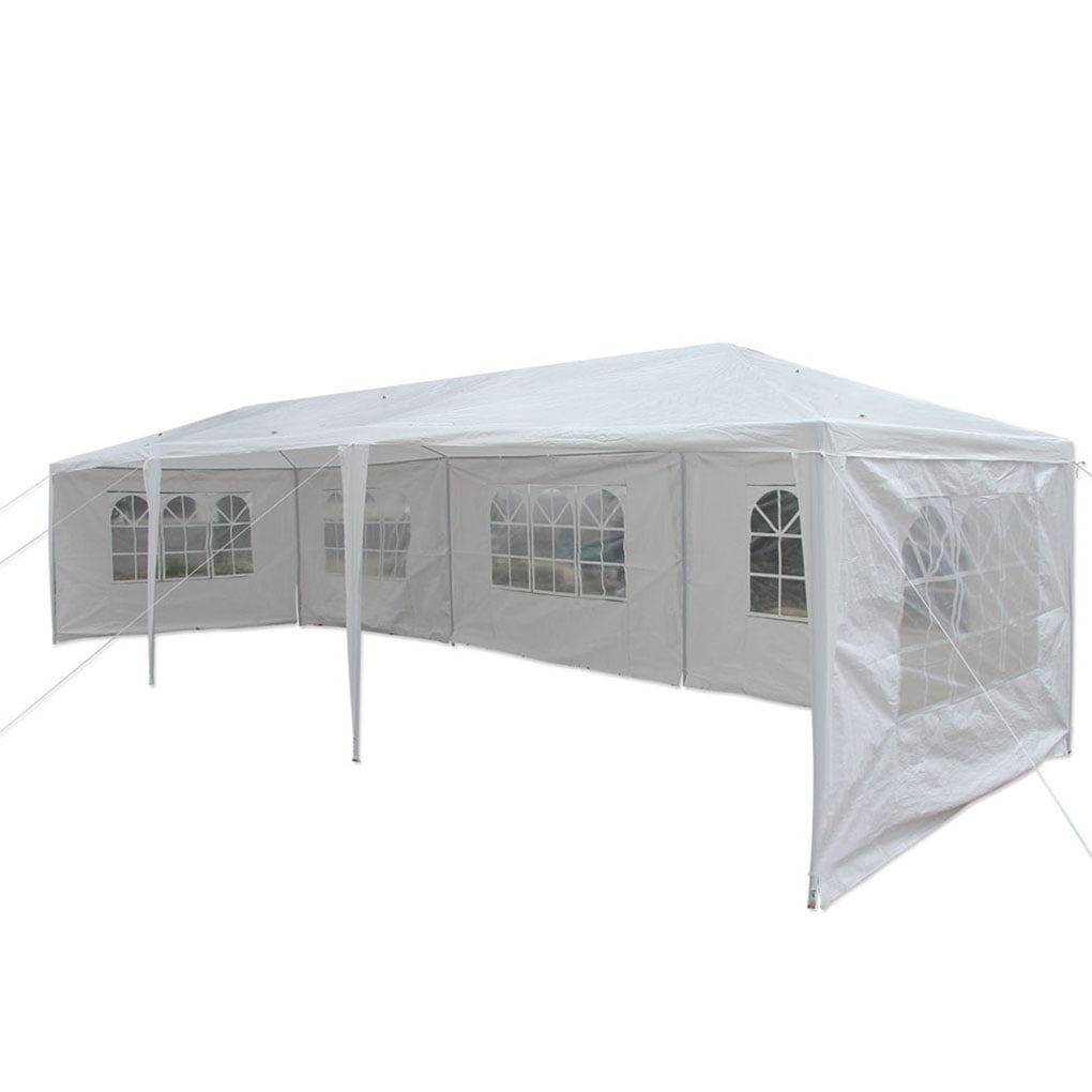 3 X 9m Large Camping Tent Cabin Canopy Porch Outdoor Party Waterproof White 